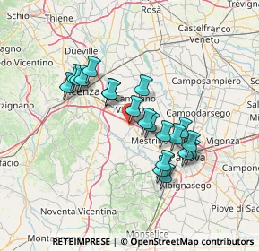 Mappa Via C. Pavese, 36040 Grisignano di Zocco VI, Italia (11.776)