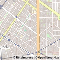 Mapa Milano