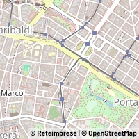 Kaart Milano