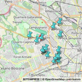 Mappa Via Pier Alessandro Paravia, 20148 Milano MI, Italia (1.7925)