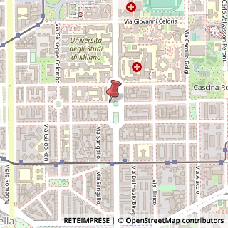 Mappa Via Sandro Botticelli,  34, 20133 Milano, Milano (Lombardia)