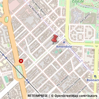 Mappa Via Domenichino, 12, 20149 Milano, Milano (Lombardia)