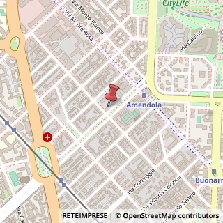 Mappa Via Domenichino, 16, 20149 Milano, Milano (Lombardia)