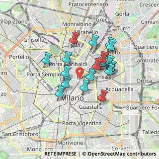Mappa Piazza Camillo Benso Conte di Cavour, 20121 Milano MI, Italia (1.4125)