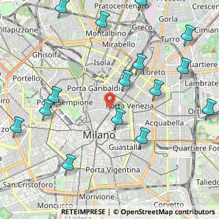 Mappa Piazza Camillo Benso Conte di Cavour, 20121 Milano MI, Italia (2.716)