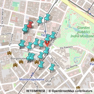 Mappa Piazza Camillo Benso Conte di Cavour, 20121 Milano MI, Italia (0.229)