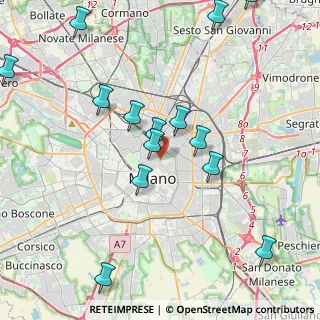 Mappa Piazza Cavour, 20121 Milano MI, Italia (4.70714)