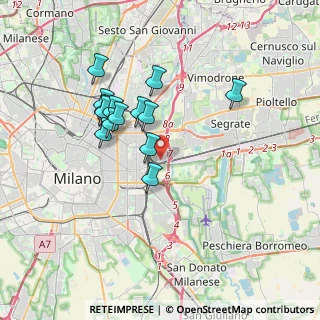 Mappa Via Giacinto Martorelli, 20134 Milano MI, Italia (3.14071)