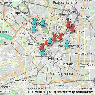 Mappa Viale Gadio, 20121 Milano MI, Italia (1.45636)