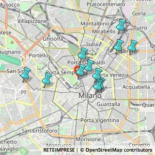 Mappa Viale Gadio, 20121 Milano MI, Italia (1.72818)