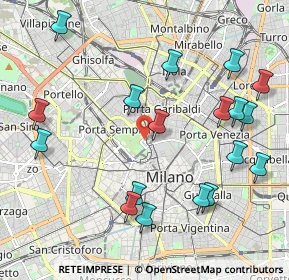 Mappa Viale Gadio, 20121 Milano MI, Italia (2.36444)