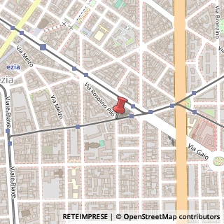 Mappa Via Rosolino Pilo,  20, 20129 Milano, Milano (Lombardia)