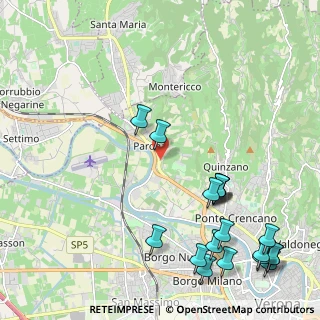 Mappa Via Sottomonte, 37124 Verona VR, Italia (2.82684)