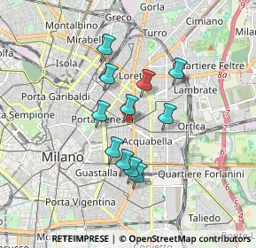 Mappa Piazza Maria Adelaide di Savoia, 20129 Milano MI, Italia (1.35636)