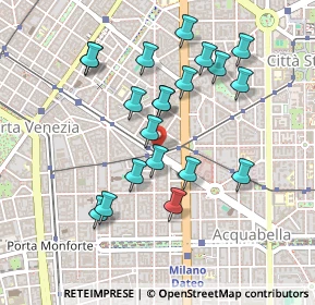 Mappa Piazza Maria Adelaide di Savoia, 20129 Milano MI, Italia (0.4385)