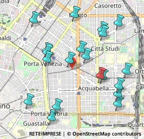 Mappa Piazza Maria Adelaide di Savoia, 20129 Milano MI, Italia (1.0965)