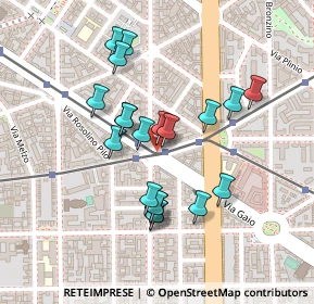 Mappa Piazza Maria Adelaide di Savoia, 20129 Milano MI, Italia (0.1965)