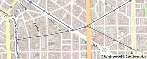 Mappa Milán