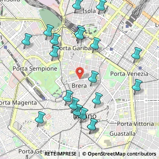 Mappa Angolo, 20121 Milano MI, Italia (1.225)