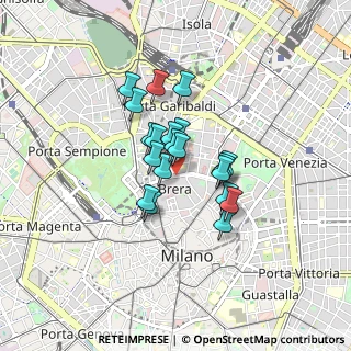 Mappa Angolo, 20121 Milano MI, Italia (0.5705)
