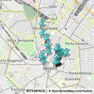 Mappa Angolo, 20121 Milano MI, Italia (0.7385)