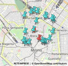 Mappa Angolo, 20121 Milano MI, Italia (0.8655)