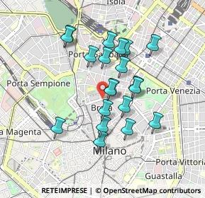 Mappa Angolo, 20121 Milano MI, Italia (0.7525)