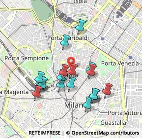 Mappa Angolo, 20121 Milano MI, Italia (0.8815)