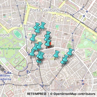 Mappa Angolo, 20121 Milano MI, Italia (0.3285)