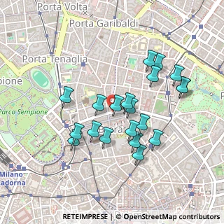 Mappa Angolo, 20121 Milano MI, Italia (0.4185)