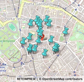 Mappa Angolo, 20121 Milano MI, Italia (0.3425)