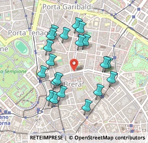 Mappa Angolo, 20121 Milano MI, Italia (0.4355)