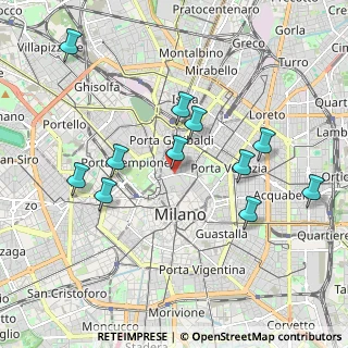 Mappa Piazza San Marco, 20121 Milano MI, Italia (1.95091)