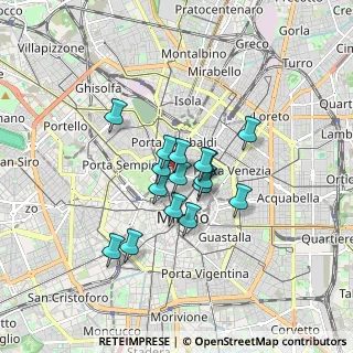 Mappa Angolo, 20121 Milano MI, Italia (1.15688)
