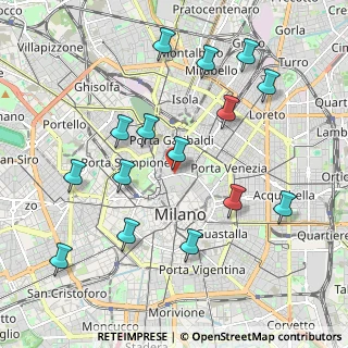 Mappa Piazza San Marco, 20121 Milano MI, Italia (2.156)