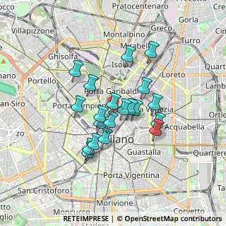 Mappa Angolo, 20121 Milano MI, Italia (1.3525)