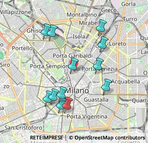 Mappa Angolo, 20121 Milano MI, Italia (1.8875)