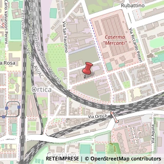 Mappa Via Domenico Trentacoste, 5, 20134 Milano, Milano (Lombardia)