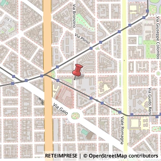 Mappa Via Andrea Verrocchio, 30, 20129 Milano, Milano (Lombardia)
