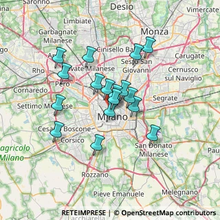 Mappa Piazza Paolo VI, 20121 Milano MI, Italia (5.60765)