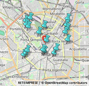 Mappa Piazza Paolo VI, 20121 Milano MI, Italia (1.70526)