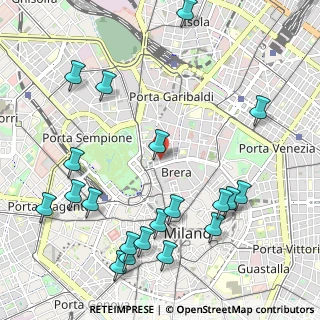 Mappa Via S. Simpliciano, 20121 Milano MI, Italia (1.302)