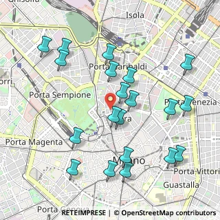 Mappa Piazza Paolo VI, 20121 Milano MI, Italia (1.084)
