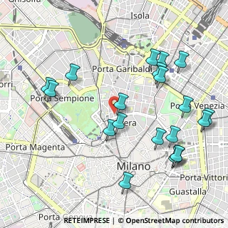 Mappa Via S. Simpliciano, 20121 Milano MI, Italia (1.1525)