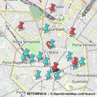 Mappa Via S. Simpliciano, 20121 Milano MI, Italia (1.15)