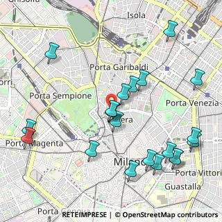 Mappa Piazza Paolo VI, 20121 Milano MI, Italia (1.207)