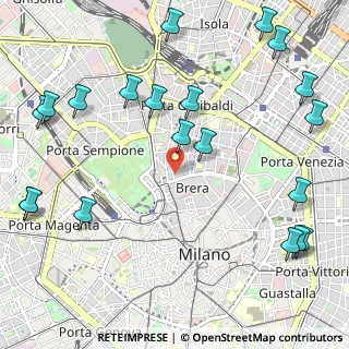 Mappa Piazza Paolo VI, 20121 Milano MI, Italia (1.4465)