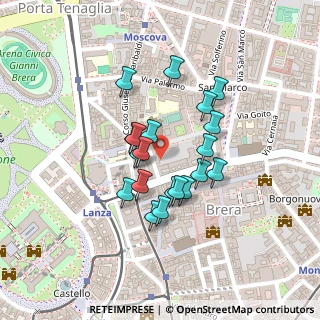 Mappa Piazza Paolo VI, 20121 Milano MI, Italia (0.168)