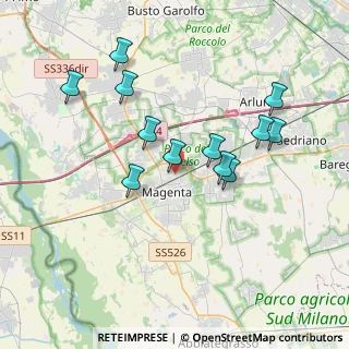 Mappa Via Carlo Pisacane, 20013 Magenta MI, Italia (3.505)