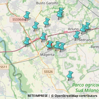 Mappa Via Carlo Pisacane, 20013 Magenta MI, Italia (4.20571)
